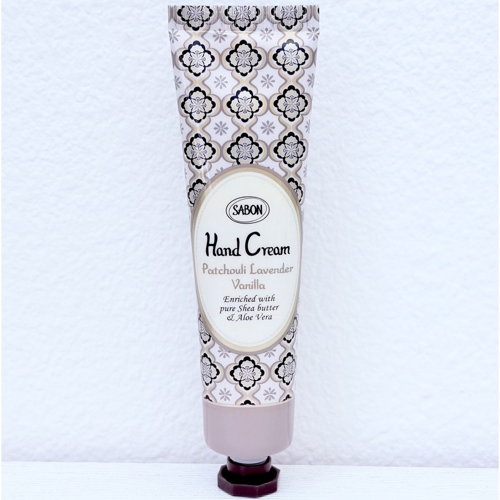New SABON Hand Cream - Patchouli Lavender Vanilla - 30ml, 1fl oz Mini  Sealed